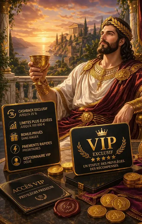 Programme VIP Crésus Casino
